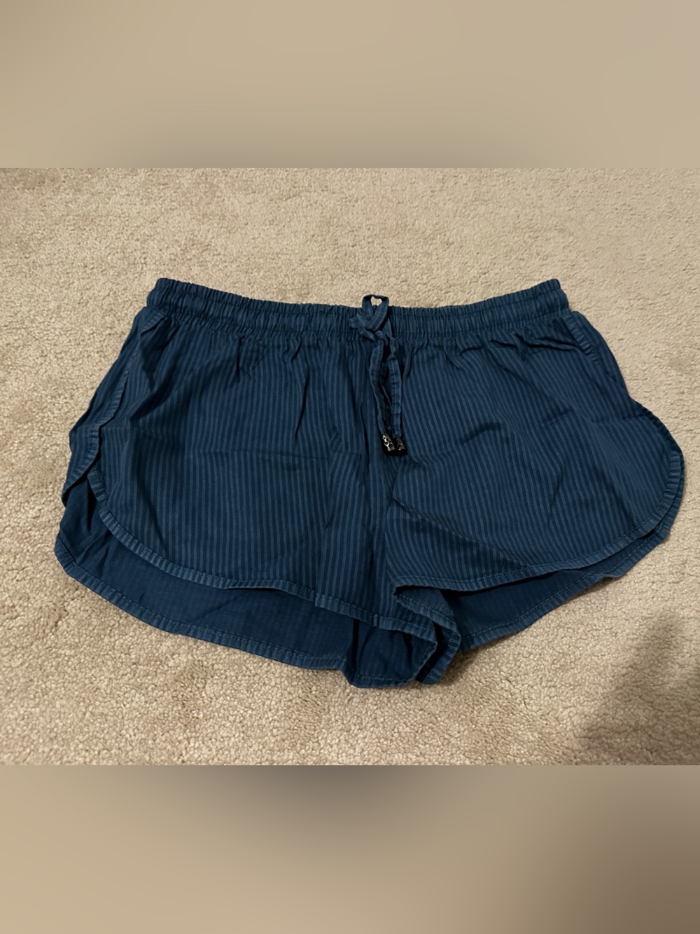 lovestitch Slate Blue Elastic Waist Pull-On Shorts